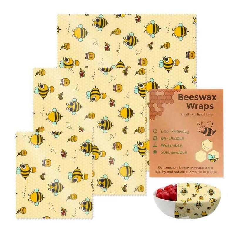 3pcs Reusable Food Fresh Keepi - Beeswax Wrap Reusable 리뷰 및 가격