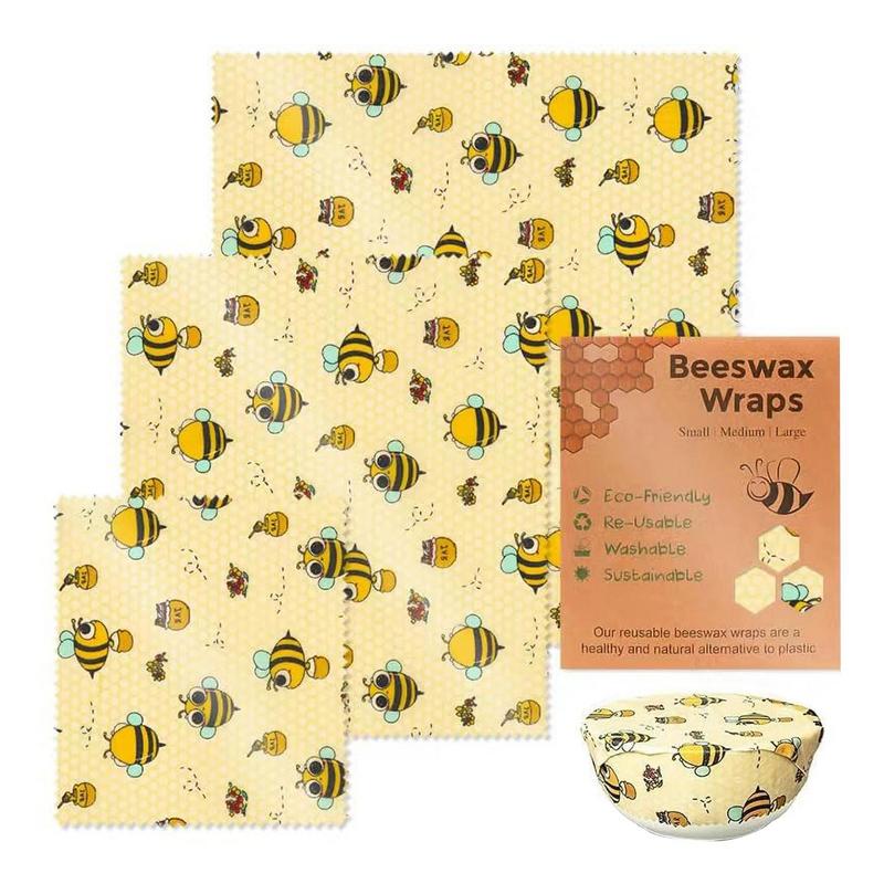 3pcs Reusable Food Fresh Keepi - Beeswax Wrap Reusable 리뷰 및 가격