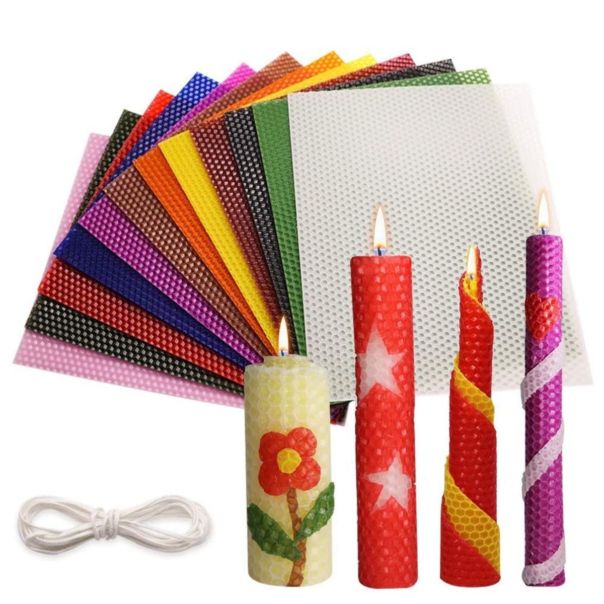 13pcs 20*20cm Color Beeswax Sh - Beeswax Wrap Reusable 리뷰 및 가격