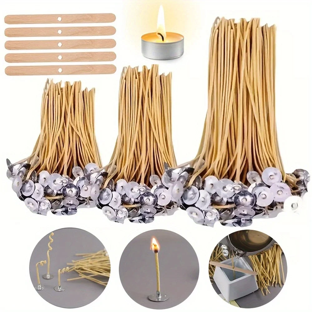Candle Wicks 50 PCS 8 Inch Hem - Beeswax Wrap Reusable 리뷰 및 가격