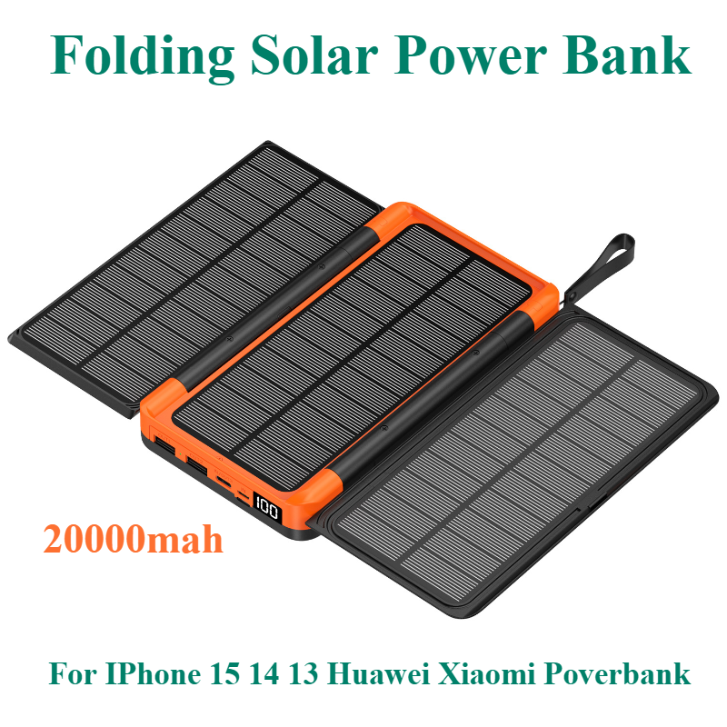 For IPhone 15 14 13 Huawei Xia - Solar Charger Panel Foldable 리뷰 및 가격