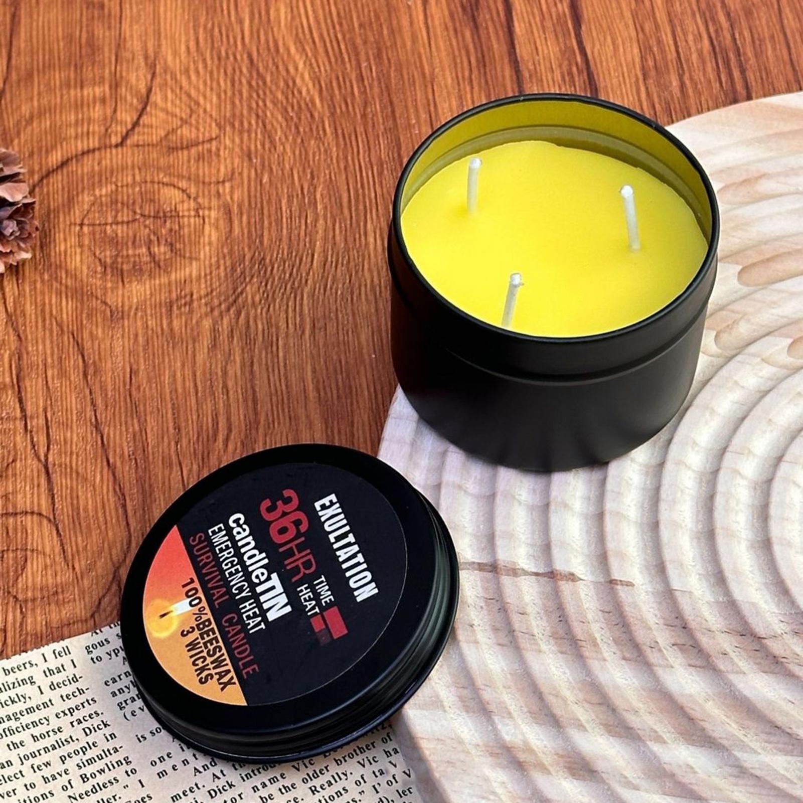 Emergency Candle 36 Hour 3 Wic - Beeswax Wrap Reusable 리뷰 및 가격