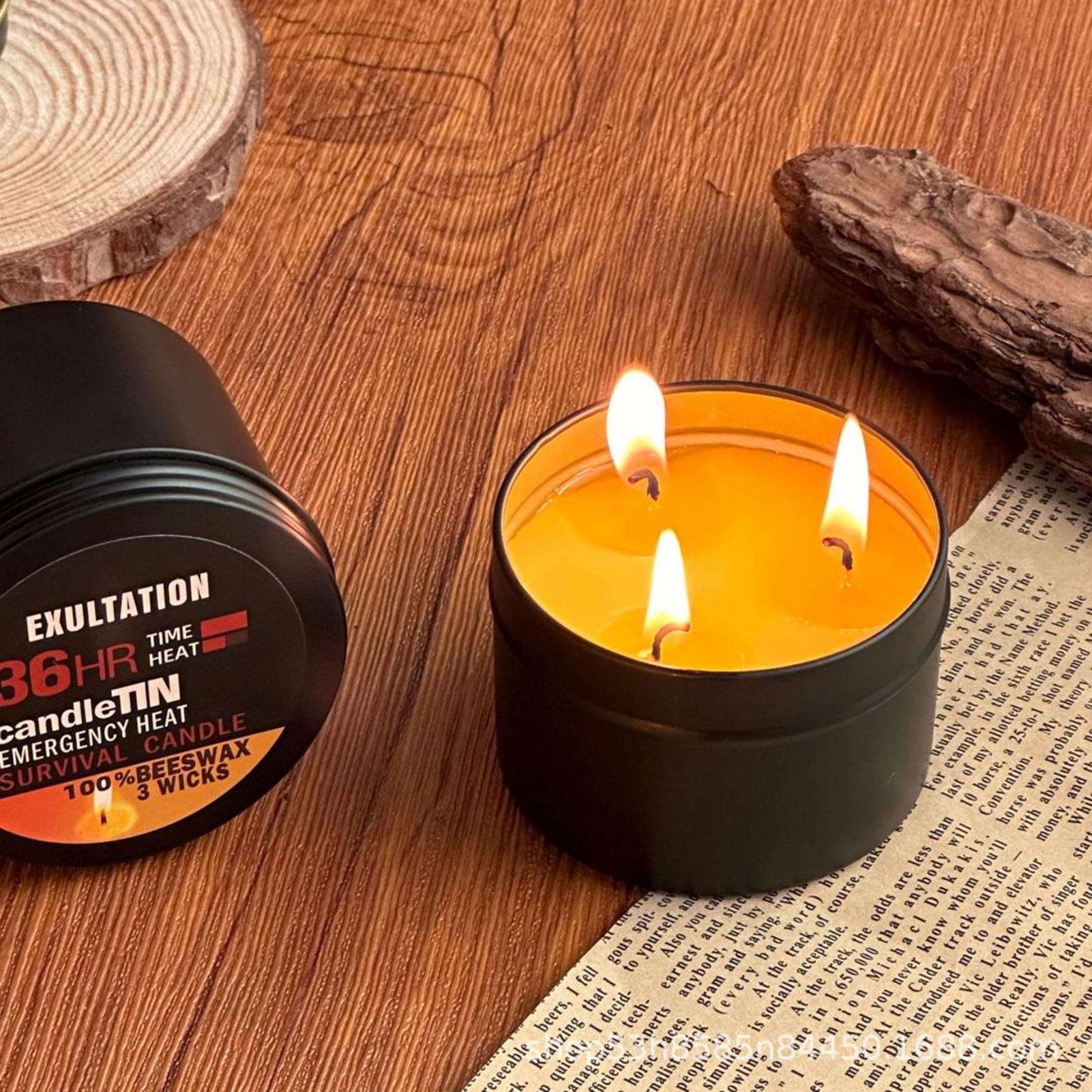 Emergency Candle 36 Hour 3 Wic - Beeswax Wrap Reusable 리뷰 및 가격