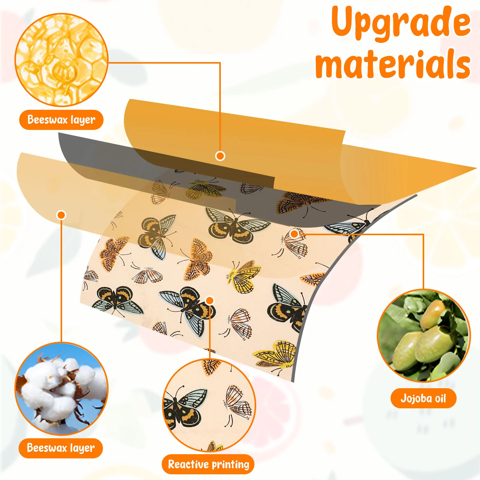 11 Pcs Beeswax Food Wrap Set R - Beeswax Wrap Reusable 리뷰 및 가격