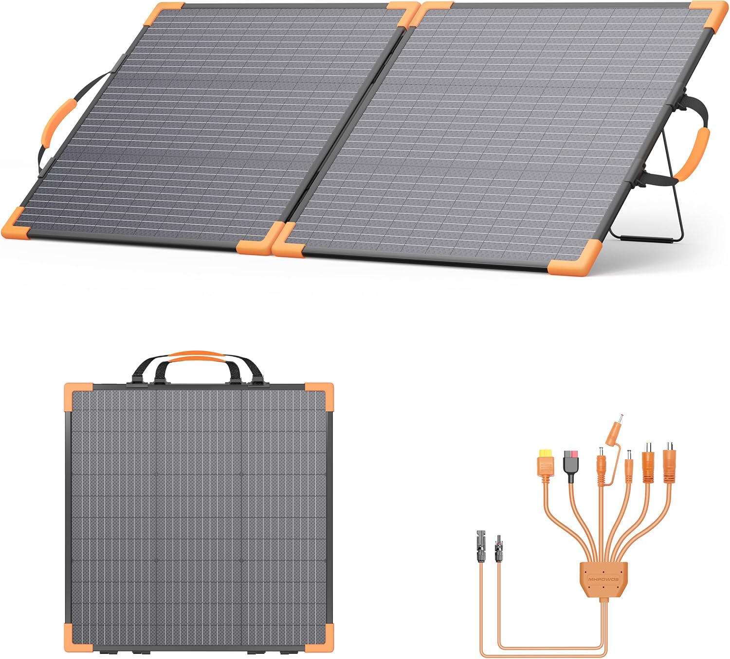 100W Bifacial Portable Solar P - Solar Charger Panel Foldable 리뷰 및 가격
